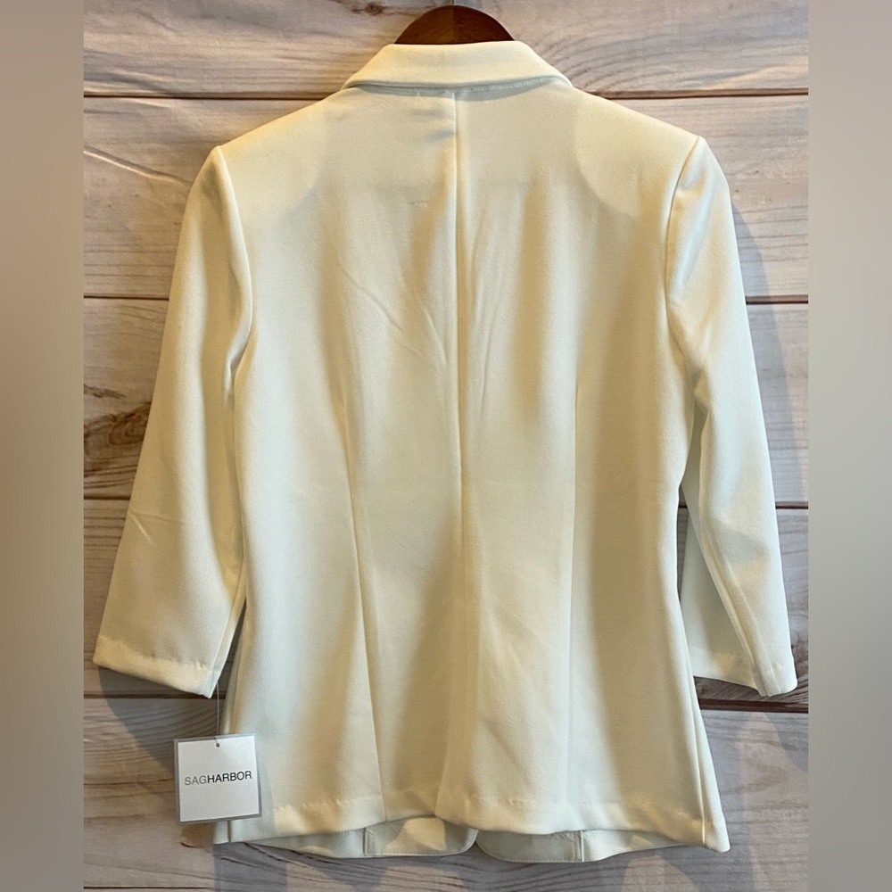 White polyester blazer - Picture 3 of 3